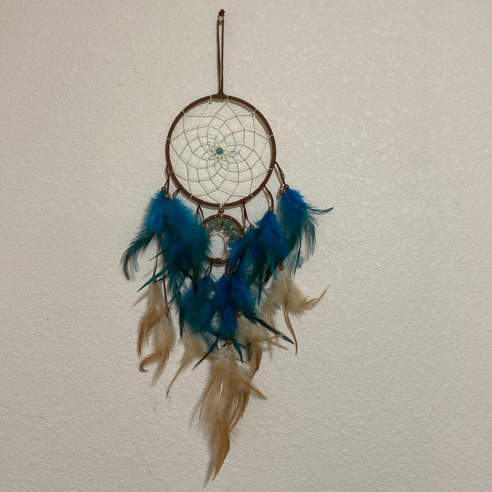 New Handmade beautiful Circular Feather Dream Catcher, For Home Decor